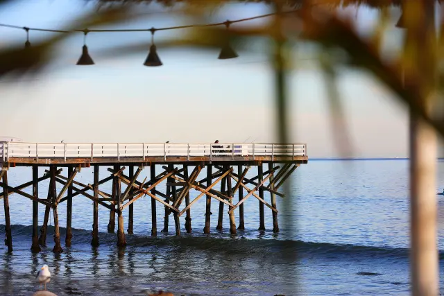 The Paradise Cove pier