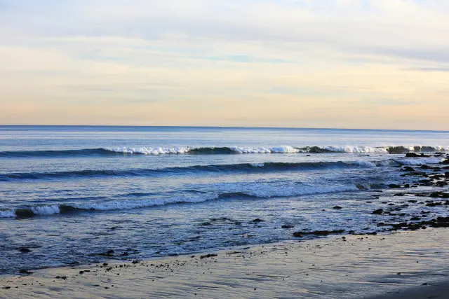 Pacific waves at Paradise Cove Malibu